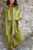 Larc Poet Blouse Olive